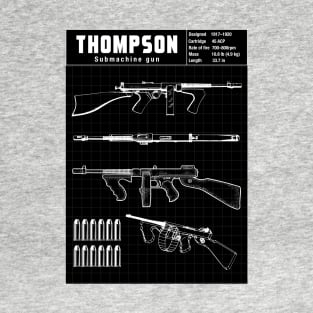 THOMPSON SUBMACHINE GUN T-Shirt